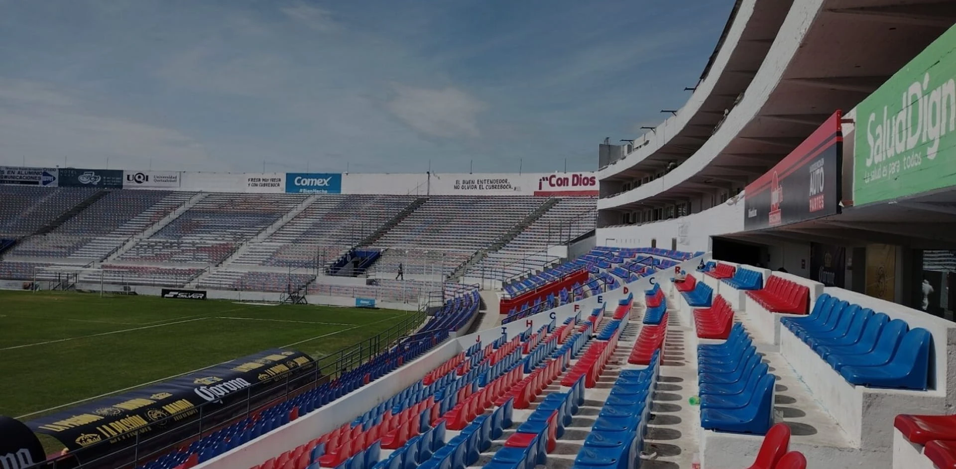 ESTADIO SERGIO LEON CHAVEZ CUBIERTAS